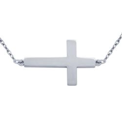 Colier argint 925 rodiat cu cruce [1]